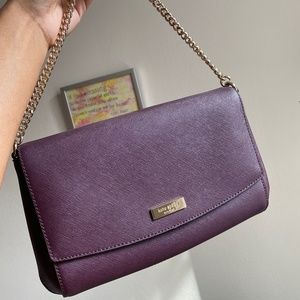 Plum Kate Spade Convertible Purse